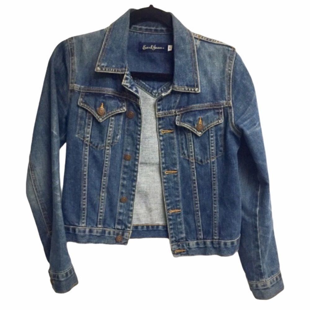 Earl Jean Denim Jacket Blue Extra Small